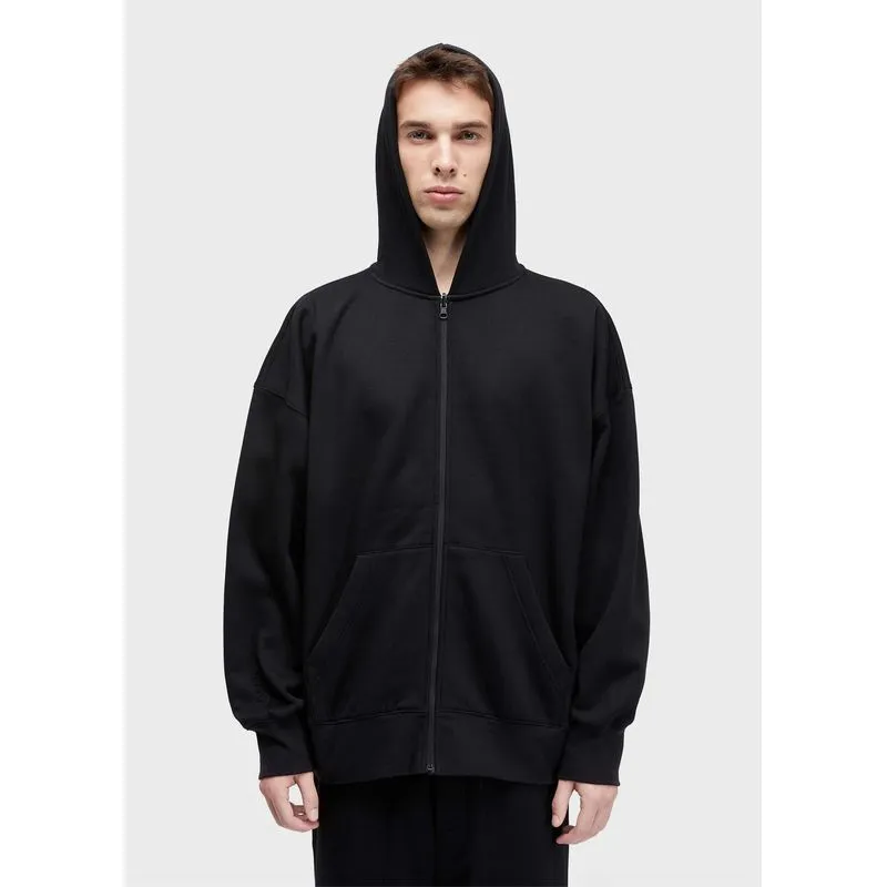 Casaco double capuz moletom Casaco double masc capuz moletom - preto - G