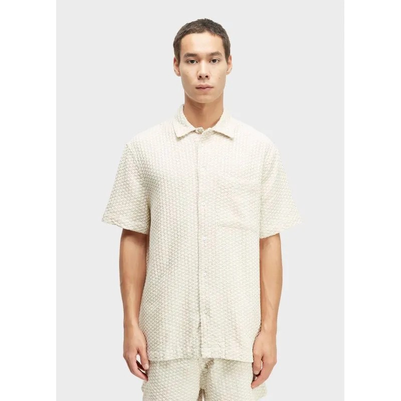 Camisa rustic caiçara mc - natural - GG