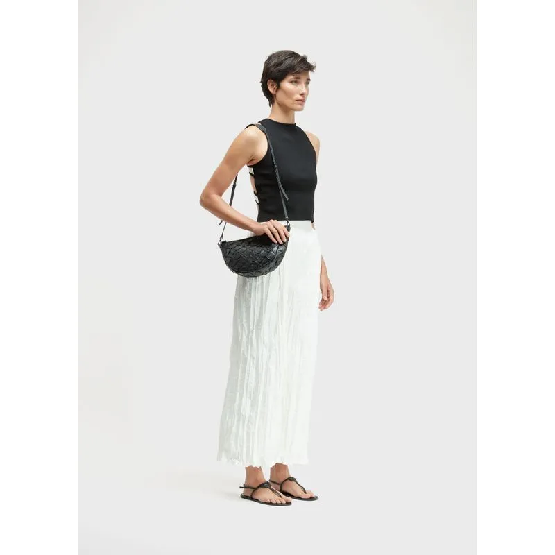 Calça tricoline wrinkled Calça tricoline wrinkle - off white - 42