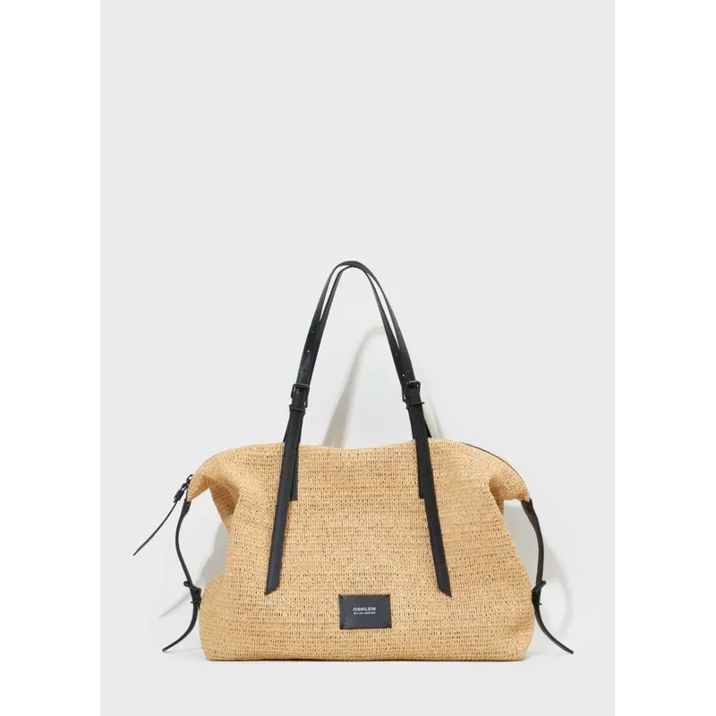 Bolsa shoulder rafia - natural - UN