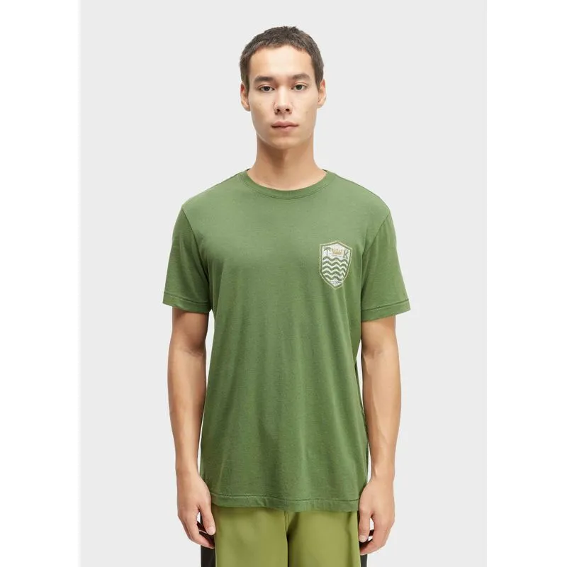 T-shirt soft used brasão gaze T-shirt soft used brasao gaze mc - verde - P