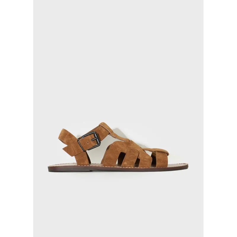 Sandalia tresse calcadao - marrom - 42