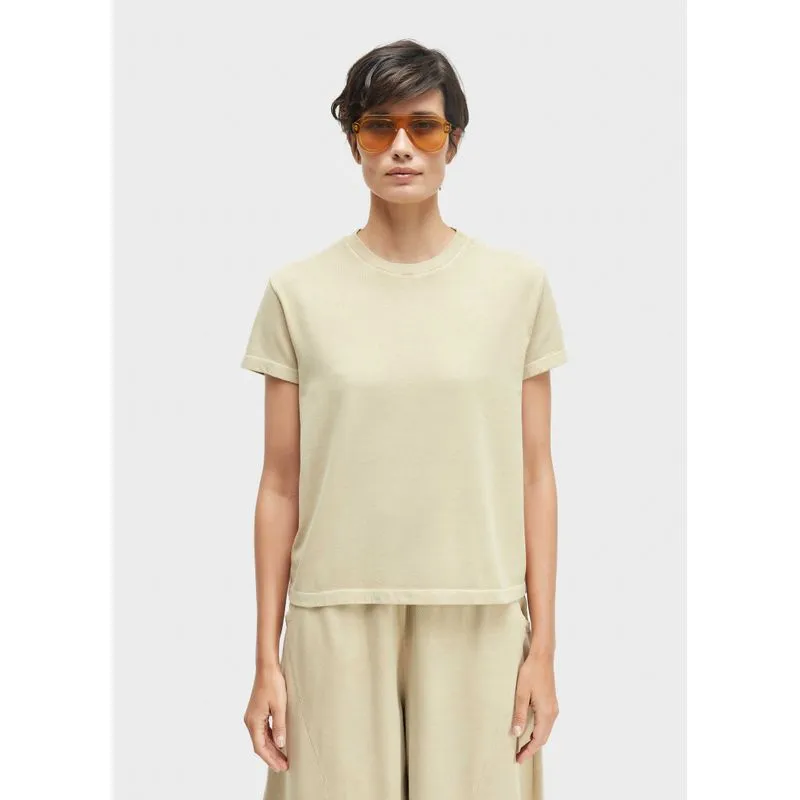T-shirt cotton T-shirt fem cotton - verde - M