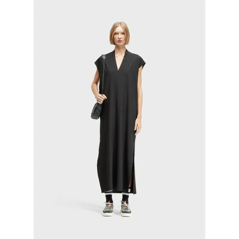 Vestido sleeveless v superlight - preto - M