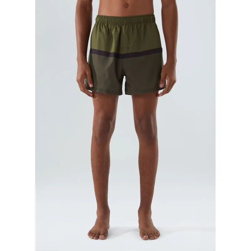 Beach short riva - verde forest - GG