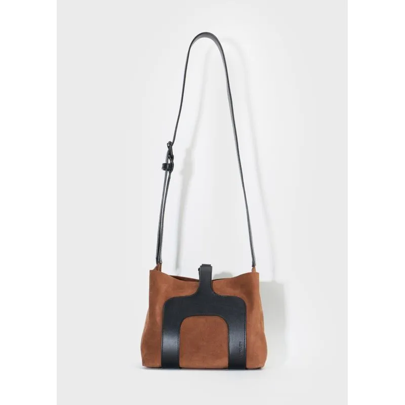 Bolsa couro calcadao - verde - UN