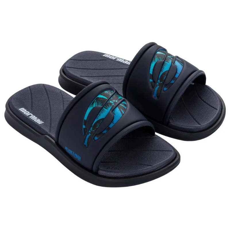 Chinelo quiver pro gaspea adulto Mormaii Azul-preto 39