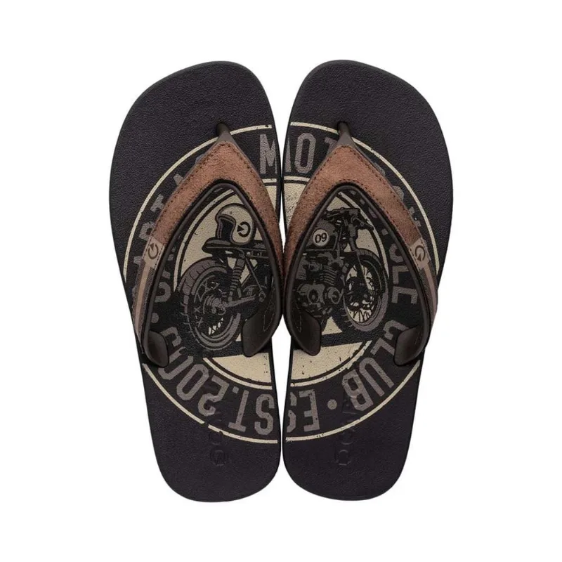 Chinelo Cartago Dkr Pls Ad Marrom/Bege 43/44
