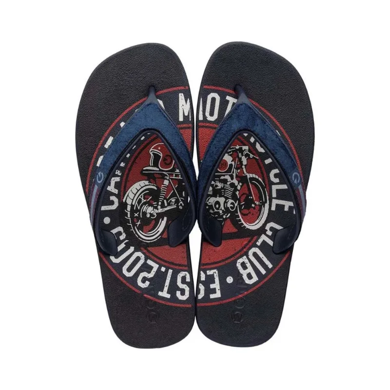 Chinelo Cartago Dkr Pls Ad Azul/Vermelho 42