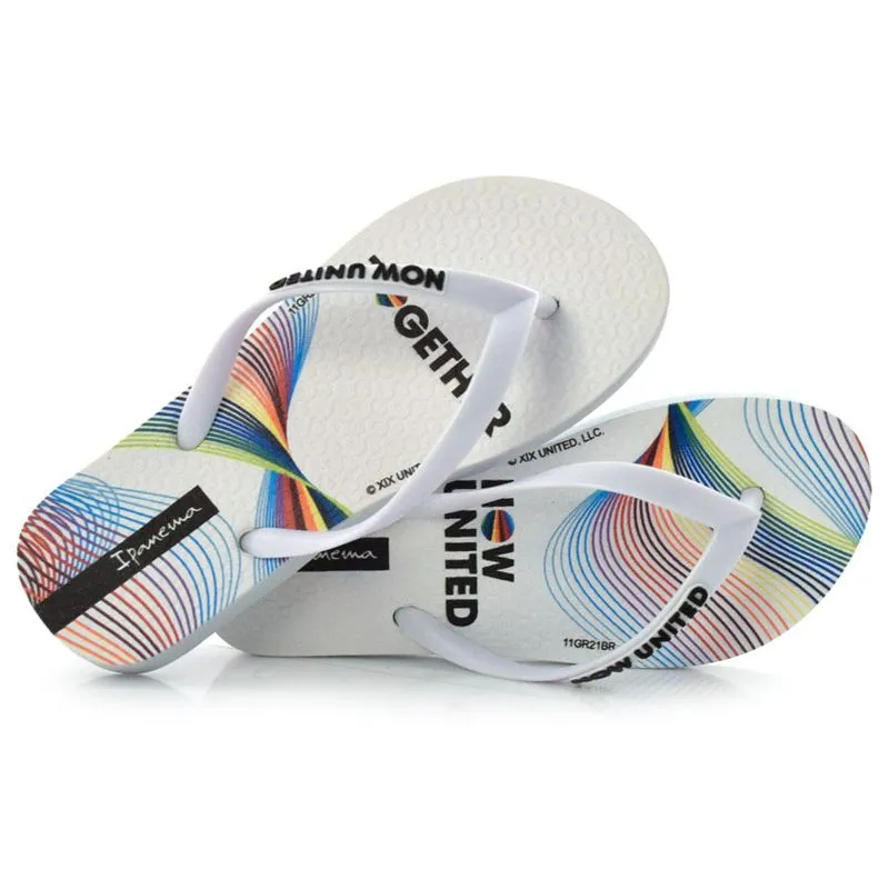 Chinelo Infantil Ipanema Now United Branco 26633 29/30