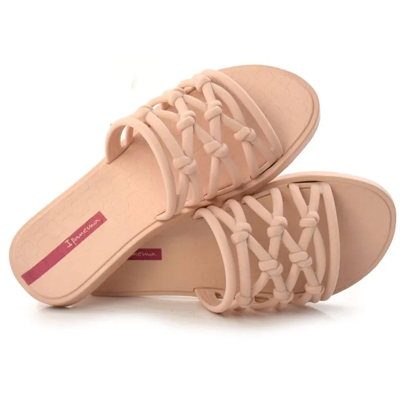 Chinelo Slide Feminino Ipanema Link Rosa 26782 37