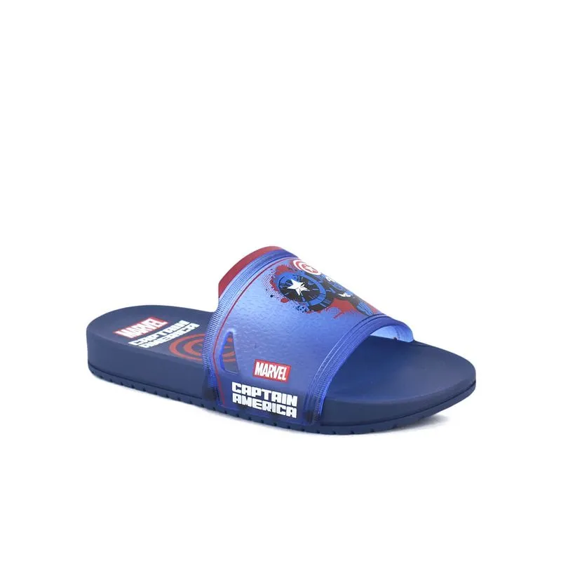 Chinela Grendene Kids Marvel Herosquad Talle: 31 - Color: Azul/Rojo