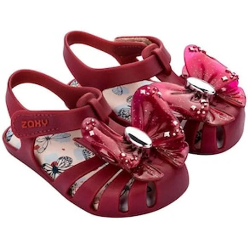 Sandália Infantil Feminino Zaxy Sapeca - Vermelho Cereja