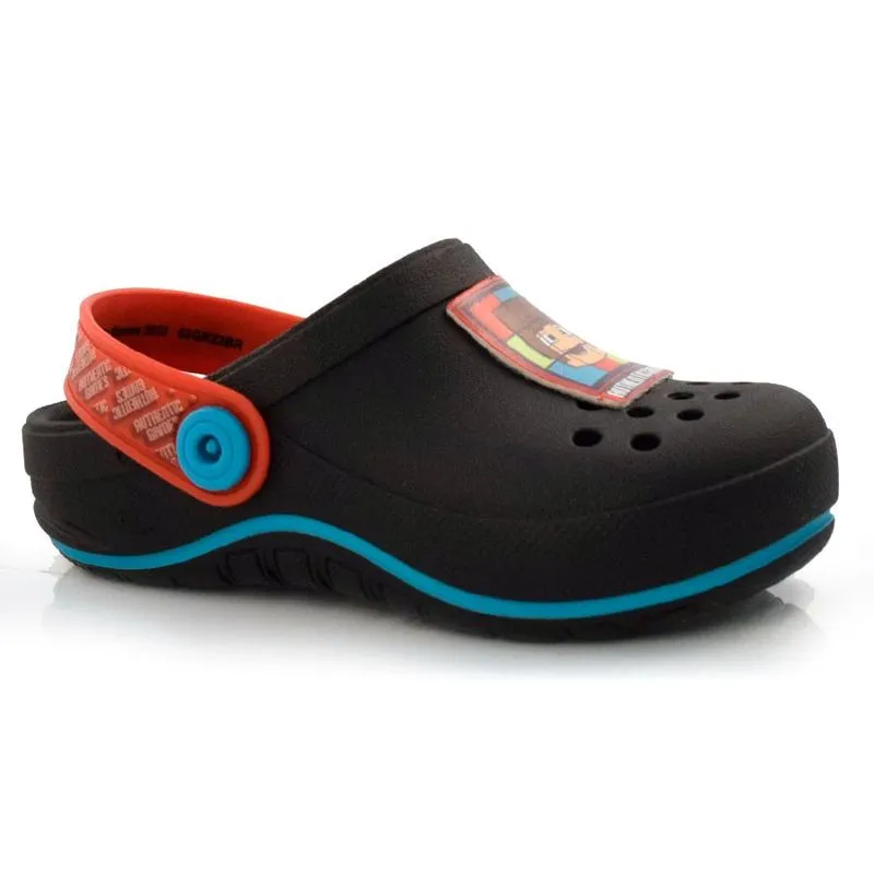 Babuche Infantil Authentic Games Grendene Preto 22517 28