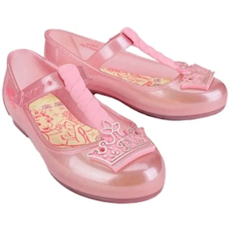 Sapatilha Infantil Feminina Grendene Kids Disney Princesa - Rosa Perolado
