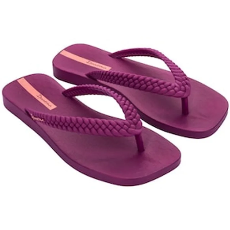 Chinelo Feminino Ipanema Fever Trecce - Roxo - 33/34