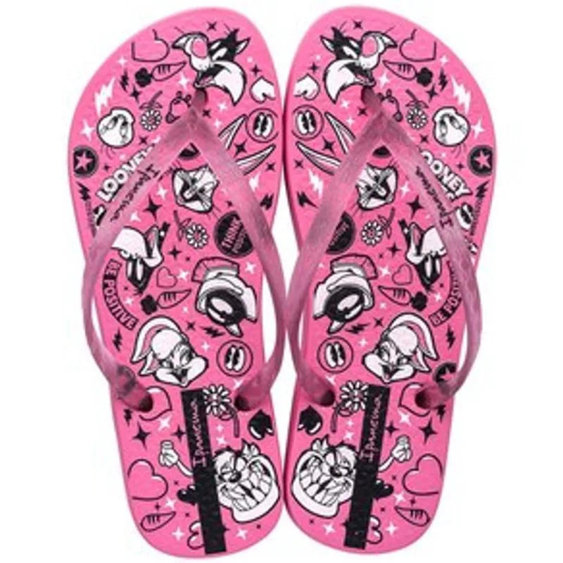 Chinelo Feminino Ipanema Looney Tunes - Rosa