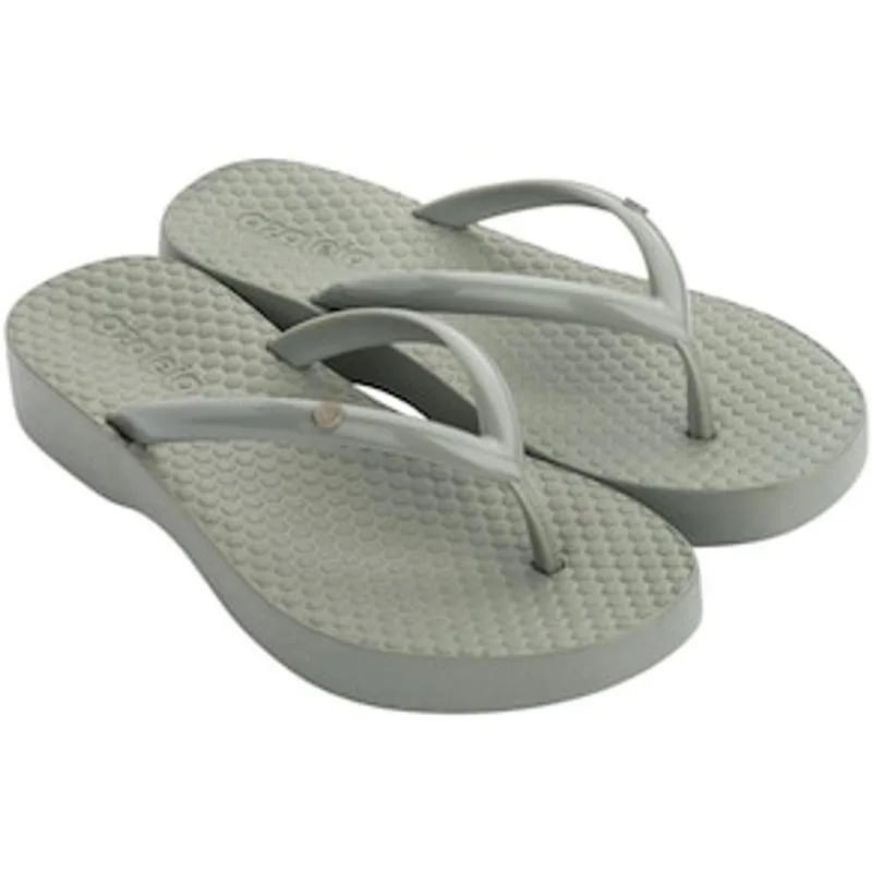 Sandália Feminina Azaleia Bia Light Curve - Cinza - 33/34