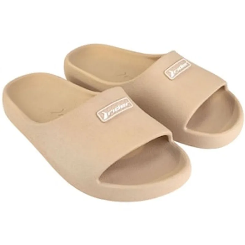 Chinelo Masculino Rider Drip Slide - Bege - Tamanho 38