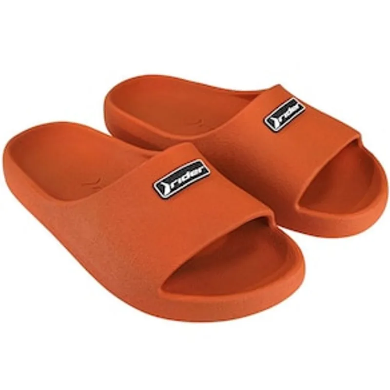 Chinelo Masculino Rider Drip Slide - Laranja - Tamanho 38