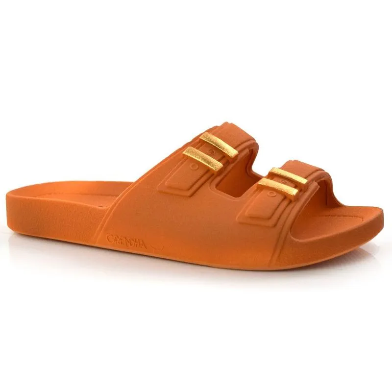 Chinelo Slide Feminino Grendene Una Laranja 18547 35