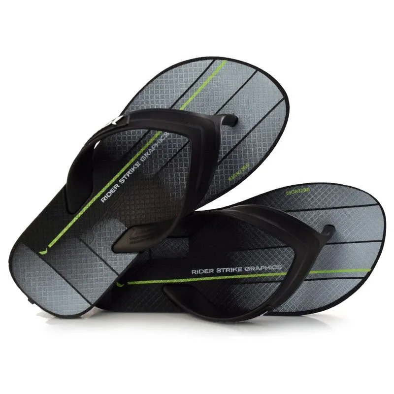 Chinelo Infantil Masculino Rider S Graphics Preto 11214 JUL/22 35/36