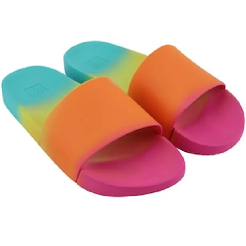 Chinelo Slide Feminino Zaxy Viva Snap - Arco-Íris