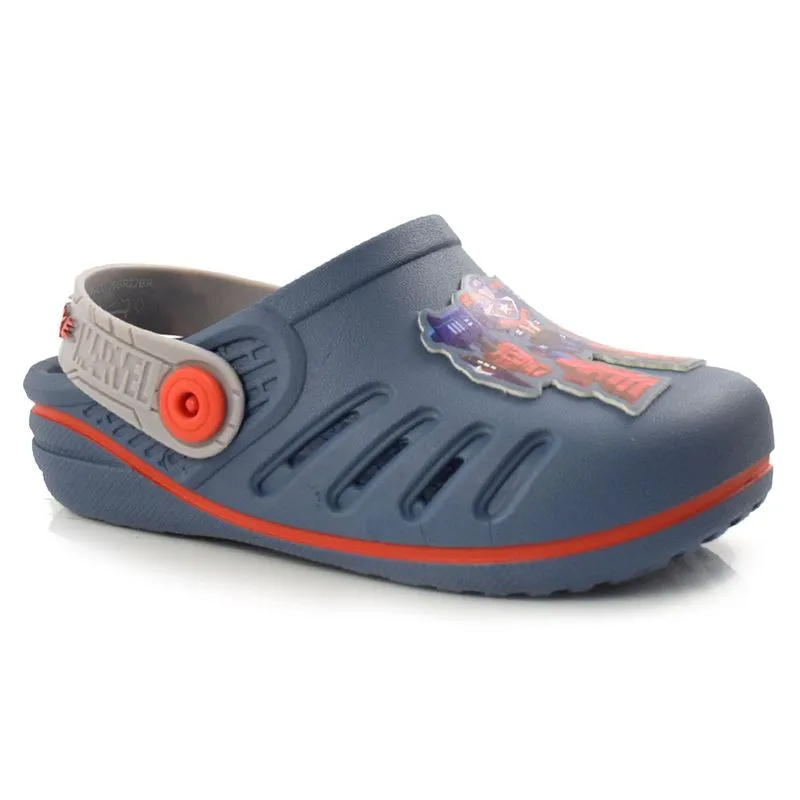 Babuche Infantil Marvel Strike Azul 22781 30
