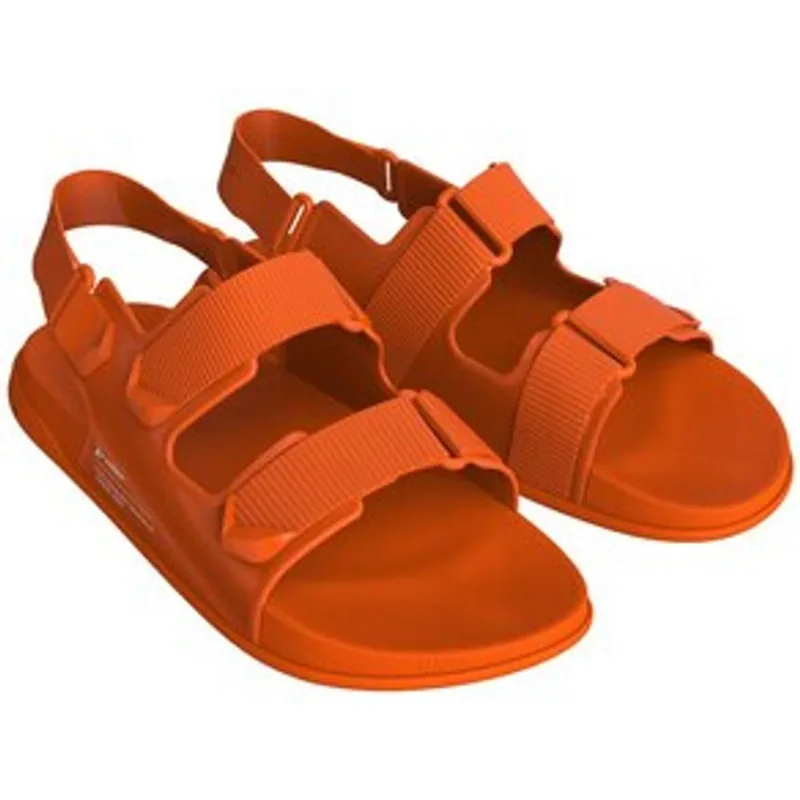 Sandália Papete Masculina Rider 2STRAPS - Laranja - Tamanho 42