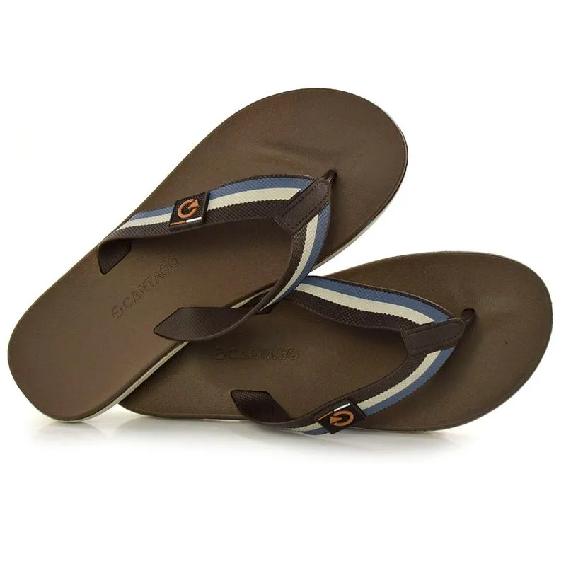 Chinelo Masculino Cartago Dublin Marrom 11621 JUL/22 42