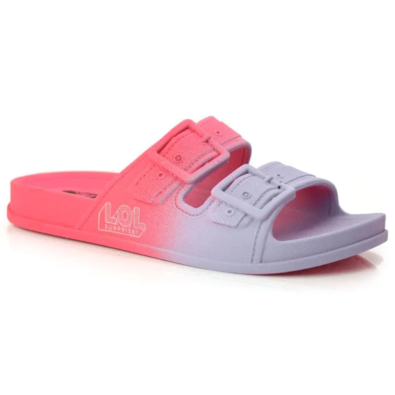 Chinelo Slide Infantil Lol Summer Fun Rosa 22787 28