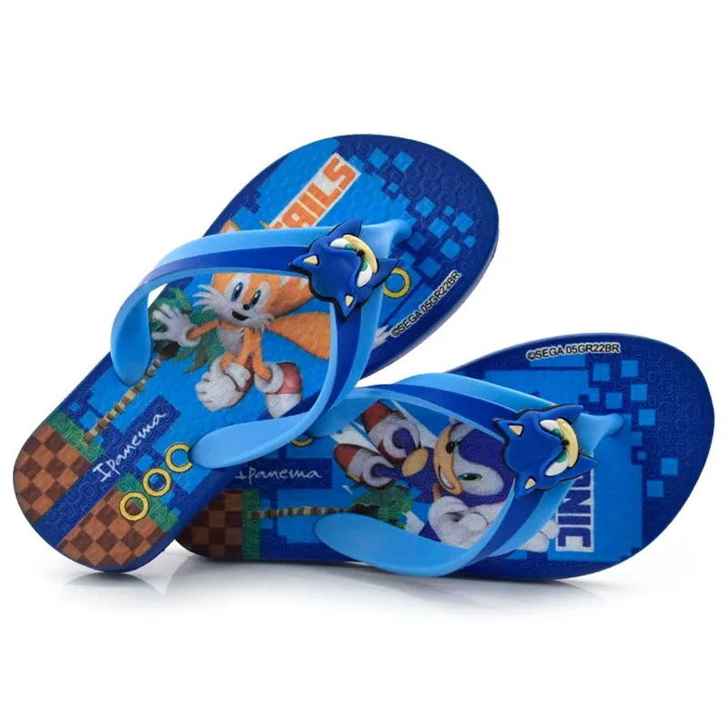 Chinelo Infantil Ipanema Sonic Azul 27008 27/28