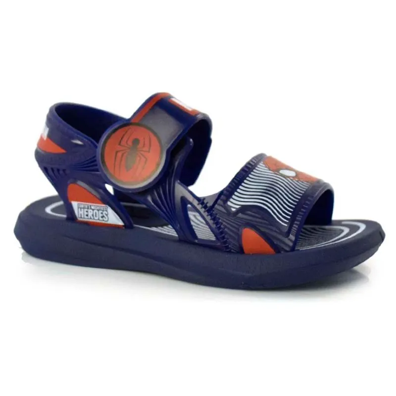 Papete Infantil Grendene Marvel Brave Azul 22847 26/27