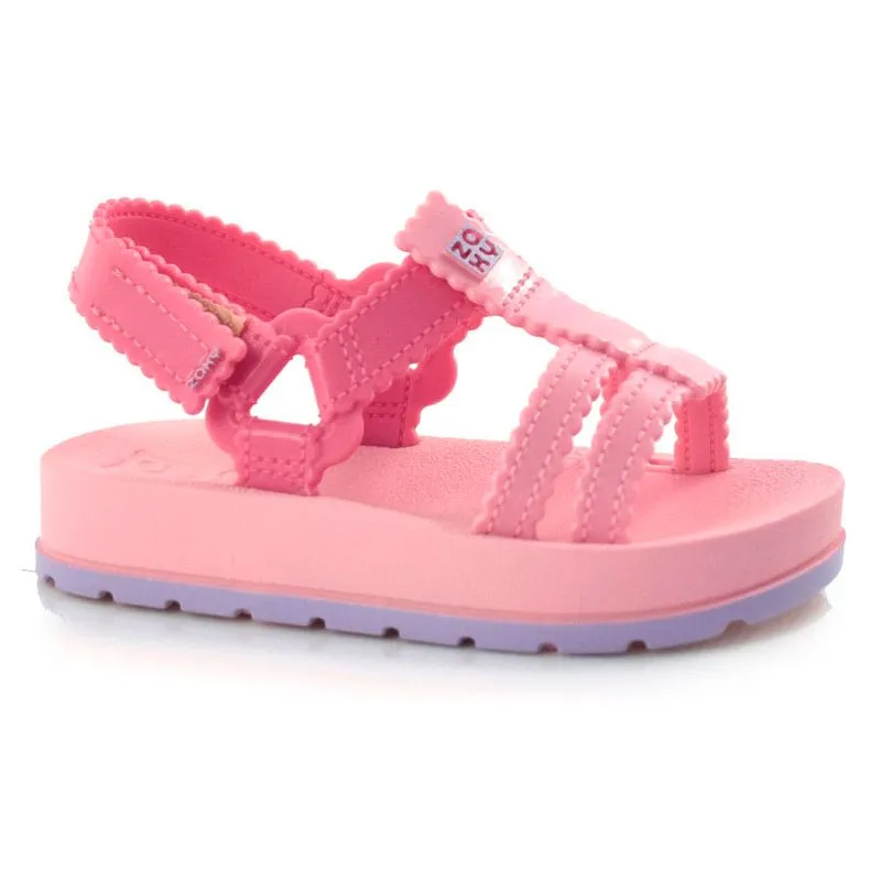Papete Infantil Zaxy Conectadinha do 19 ao 27 Rosa 18641 26/27