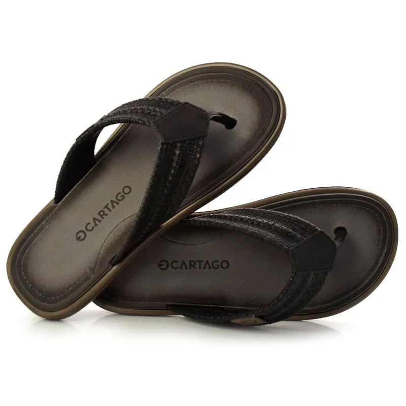 Chinelo Masculino Cartago Treviso Marrom 12142 39