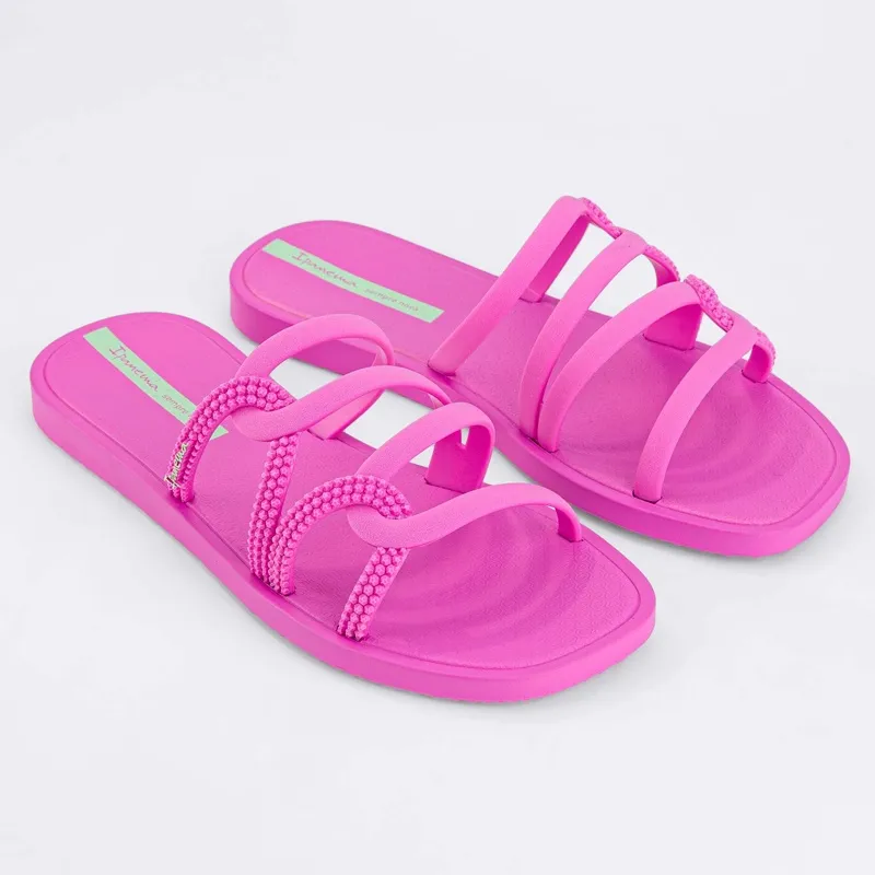 Chinelo Inf Ipanema Solar Slide Lilás - Produto Original