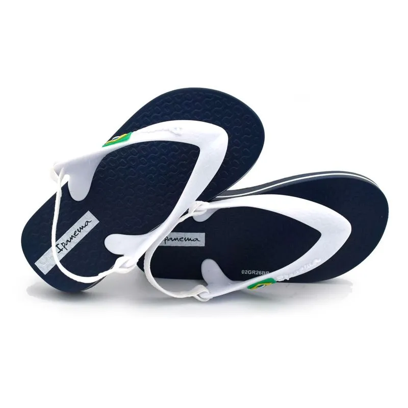 Chinelo de Bebê Ipanema Brasil Azul 27046 23/24