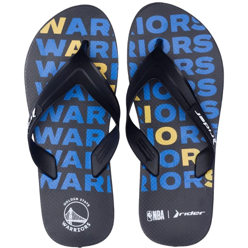 Chinelo Rider Dedo Slam NBA - Masculino Preto 43/44