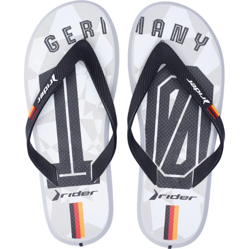 Chinelo Rider R1 Futebol - Adulto Preto 42