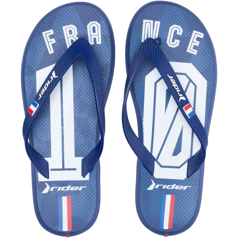 Chinelo Rider R1 Futebol - Adulto Azul 37/38