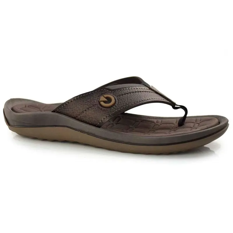 Chinelo Masculino Cartago Maiorca II Marrom 11022 JUL/22 41