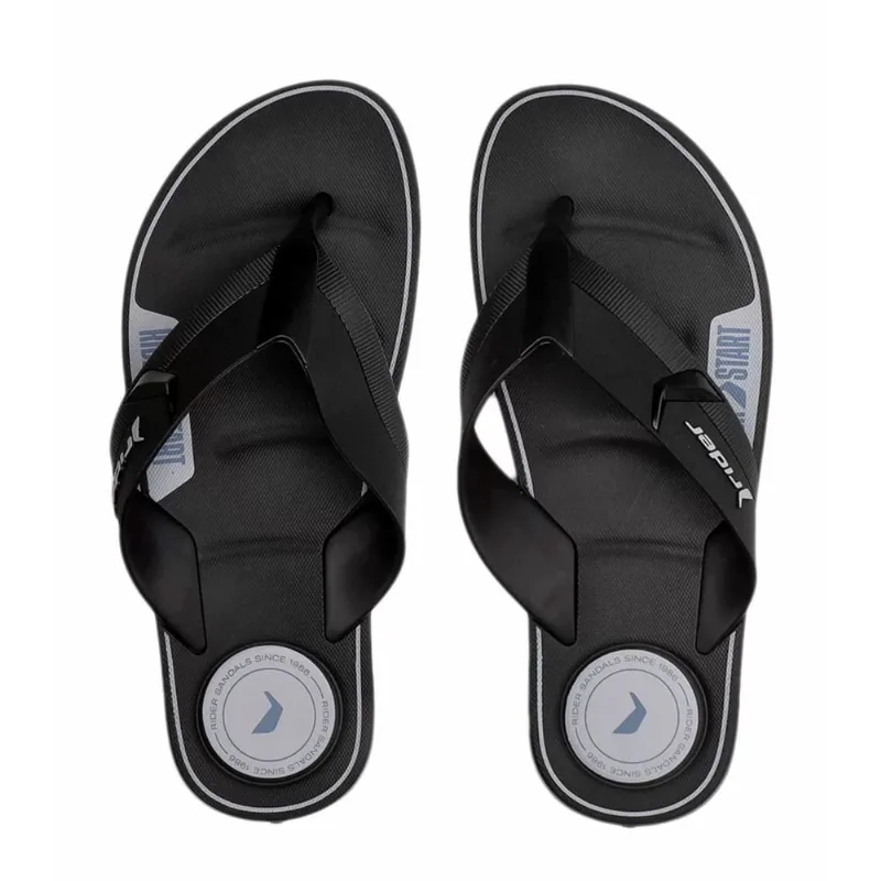 Chinelo Masculino Rider Start Anatômico Preto - Grendene
