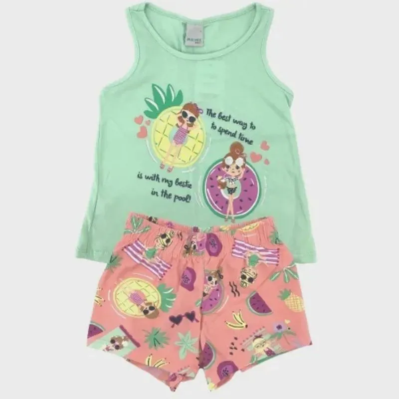 Conjunto Infantil Regata e Bermuda 88063 - Malwee Kids
