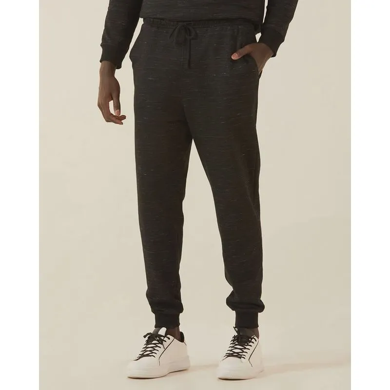 Calça Moletom Rajado Jogger Masculina Malwee