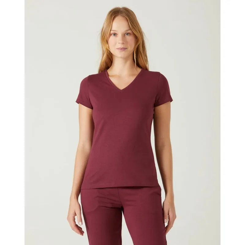 Blusa Baby Look Feminina Gola V Malwee