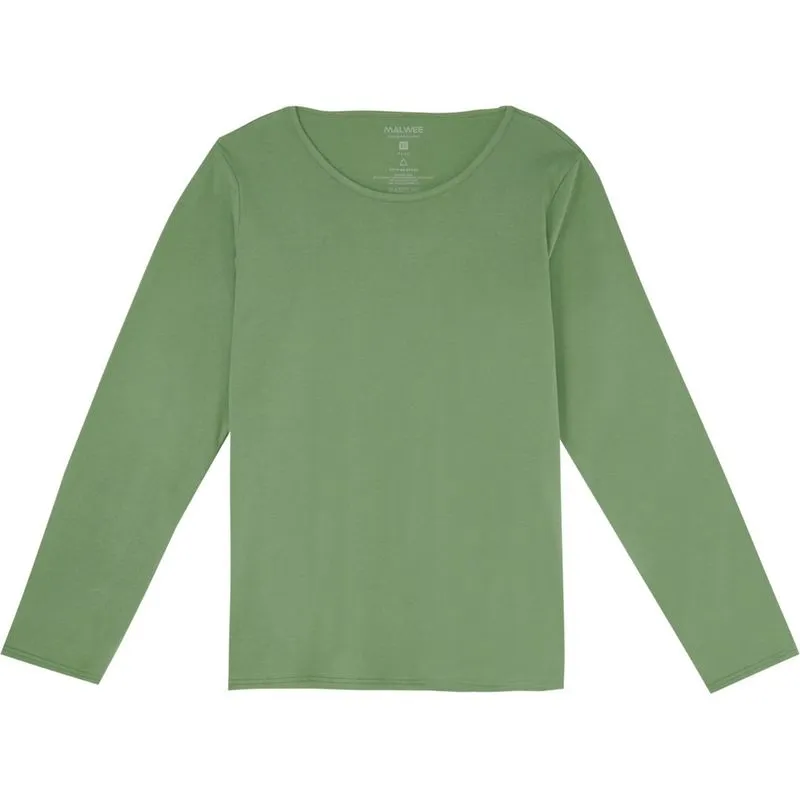 Blusa Manga Longa Básica Feminina Malwee Plus