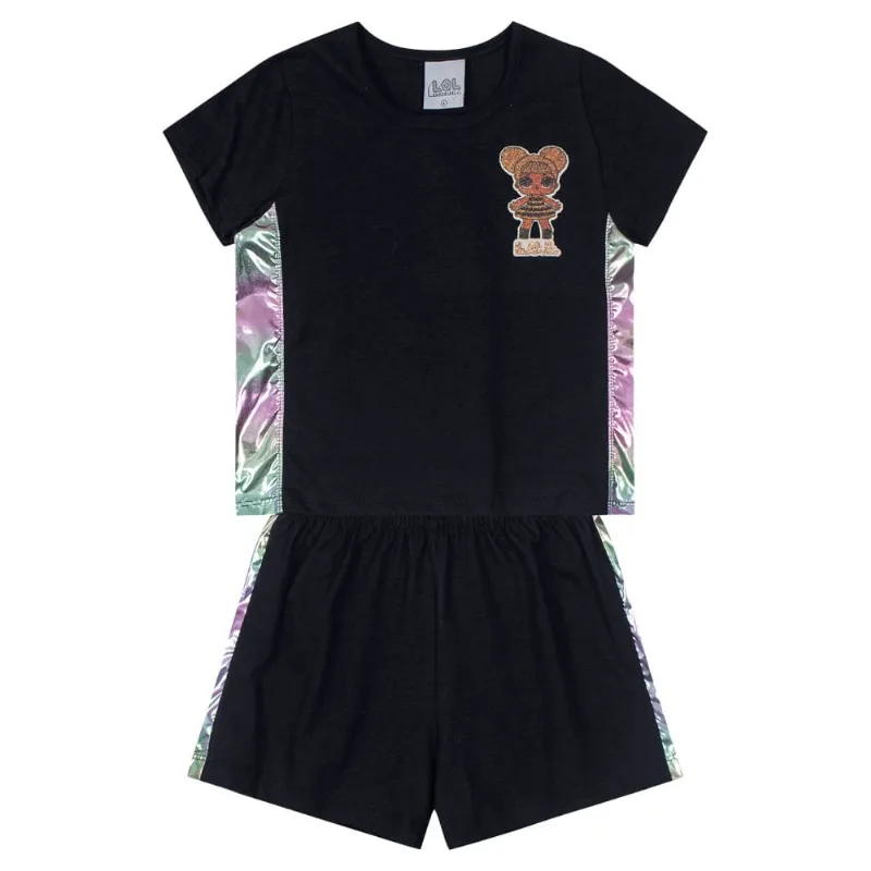 Conjunto infantil menina da LOL Brandili Preto 6