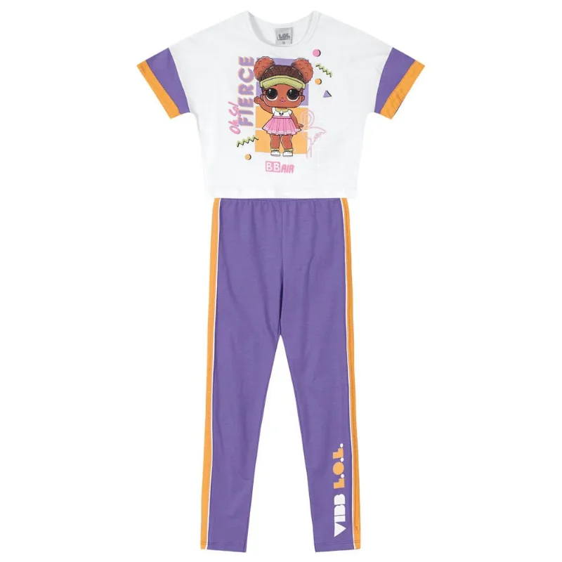 Conjunto infantil menina da LOL Brandili Branco 6