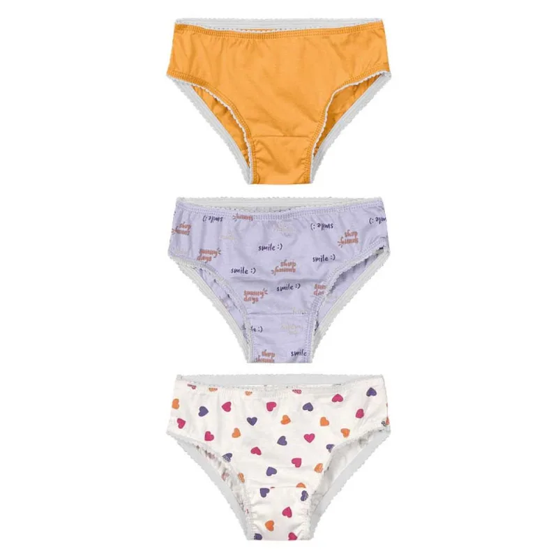 kit calcinhas infantil menina de malha Brandili - P