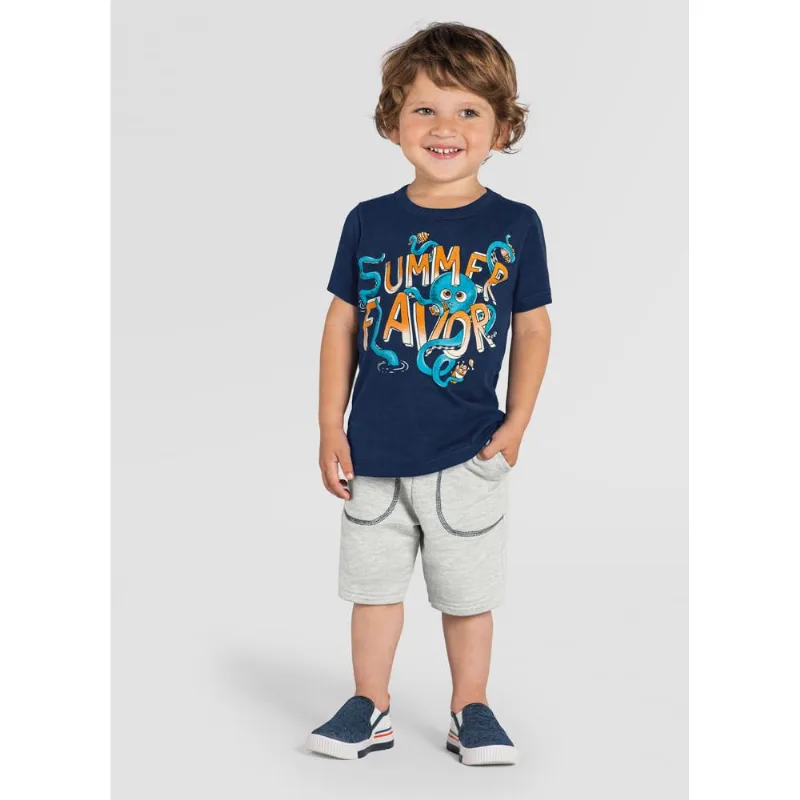 Conjunto infantil menino polvo Brandili Azul 2